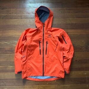 Arc'teryx Vibrant Red Jacket with Hood